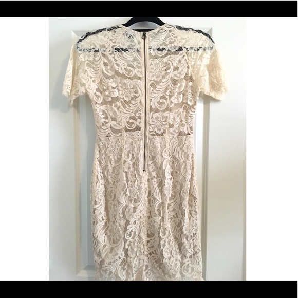 Ivory Lace Dress - Picture 2 of 4